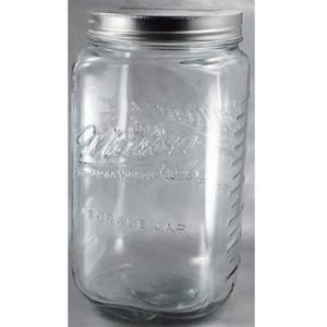Mason Regular Mouth Glass Mason Jars with Lids and Bands, Used for Canning 135 Oz