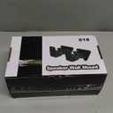 Speaker Wall Mount,Swivel & Tilt,All Aluminium Wall Speaker Mount for Small Speakers,Hold up to 30lbs,HD-818,2 Packs(Black)