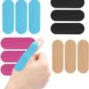 20 Pcs Bowling Thumb & Finger Tape, Bulk Sports Protection Tape for Thumb Hole Support, Joint Comfort Grip, 3x1 Inch Breathable Strips, Bowling Accessories
