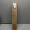 Glamativity Large 2 Pcs Gold Metal Wall Long Candle Holders Twisted Sconces Dcor, 22.5 x 2.4 Retro Chic Wall Sconces Candle Holder Decoration, Wall Mount Metal Candlestick Holder