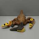 MaoGoLan 4 Pcs Pterodactyl Stuffed Animal with 3 Babies Inside Belly, 37 inch Pterodactyl Plush for Kids Giant Dinosaur Toy Dino Squad Party Favors Decorations Christmas (Pteranodon Families)