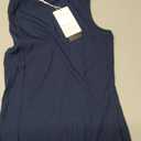 PRETTYGARDEN Sleeveless Tops for Women 2026 Summer Ribbed Tank Top Fitted Shirts Basic Tees Cute Spring Going Out Y2k Clothes (Blue, XS)