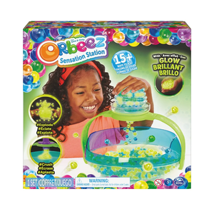 Orbeez Sensations Station Set - Glow in the Dark & Colourful Original Water Beads Kit for Creative Fun from 6 Years