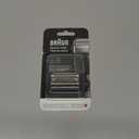 Braun Series 8 83M Electric Shaver Head Replacement Cassette, Silver (1 Count (Pack of 1))