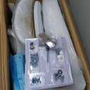 TRALT Ergonomic Office Chair - Desk Chair with Adjustable Headrest Lumbar Support Computer Chair - Mesh Comfy Chair with Flip-up Armrests - Gaming Chairs for Adults Home Office (Leather, White)