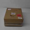 Home Zone Living 1-Pack 1.3 Gallon Small Black Bathroom Trash Can with Lid and Step Pedal, Stainless Steel Wastebasket with Slim Design for Home and Office, 5 Liters