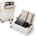 ROAMING 20 Inch Carry On Luggage Expandable Hard Shell Top Opening Luggage