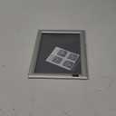 Front Load Easy Open Snap Frame Poster/Picture Frame 8.5 x 11 Inches, Silver Metal Frame (SN8511-SV)