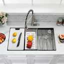 WHaor 30 Inch Undermount Kitchen Sink, 30"L x 19"W x 10"D