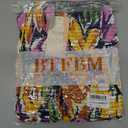 BTFBM Womens Spring 2026 Casual Maxi Dresses Short Sleeve Smocked Tiered Floral Boho Long Beach Dress with Pockets (XXL)