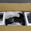 Uten Mini Exercise Bike, Under Desk Bike, Arm & Leg Peddler Machine with LCD Screen Displays, Portable Cycle (BLACK)