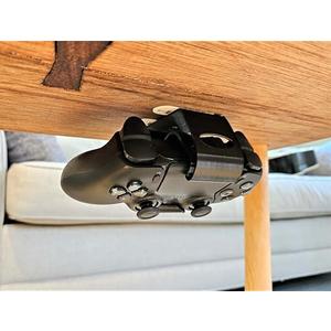 GameGrab Controller Holder – Under Desk or Wall Mount for PS5 DualSense, Xbox, and Switch Pro Controllers | Quick Snap-in Design | Made in USA