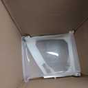 IRIS USA Plastic Stacking Desk Top 3-Drawer Storage Organizer, 2-Pack, for Makeup Vanity Nail Polish Bathroom Stationery Art Craft Supplies Kitchen Office Garage and Small Organization, Medium, White