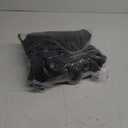 SunPatio Grill Cover 50 Inch, Outdoor Heavy Duty Waterproof Barbecue Gas Cover, UV & Fade Resistant, All Weather Protection Compatible for Weber CharBroil Kenmore Nexgrill Grills and More, Black