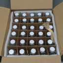 Kingrol 30 Pack 2 oz Glass Bottles with Swing Top Lids, Small Airtight Bottles for Vanilla Extract, Juice Shot, Maple Syrup, Mini Glass Bottles for Wedding Party Favors & DIY Gifts
