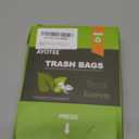 Biodegradable 8 Gallon Trash Bags, AYOTEE Garbage Bags 8 gallon, Compostable Medium Trash Bag, Unscented Leak Proof Bag for Office, Home, Bathroom, Bedroom, Car, Kitchen, Pet(Green)