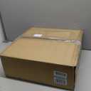 Fminlla Black Drum Chandelier Gold Drum Shade Chandelier 4-Light Modern Linen 17.75“Chandeliers Light Fixture for Dining Room, Bedroom, Kitchen Island, Living Room, E12, Rod Adjustable