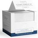 Clean Skin Club Clean Towels XL®, 100% USDA Biobased Face Towel, Disposable Face Towelette, Eczema Association Accepted, Makeup Remover Dry Wipes, Ultra Soft, 1 Pack, 30 Ct XL