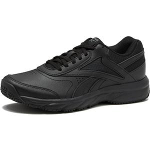 Reebok Women's Work N Cushion 4.0 Walking Shoe, Black/ Cold Grey/ Black, 7 M US