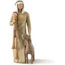 Willow Tree Zampognaro (Shepherd with Bagpipe), A Shepherd's Gift, a Joyous Melody, proclaiming The News Expand and Elevate Your Nativity Collection or Holiday Advent, Sculpted Hand-Painted Figure