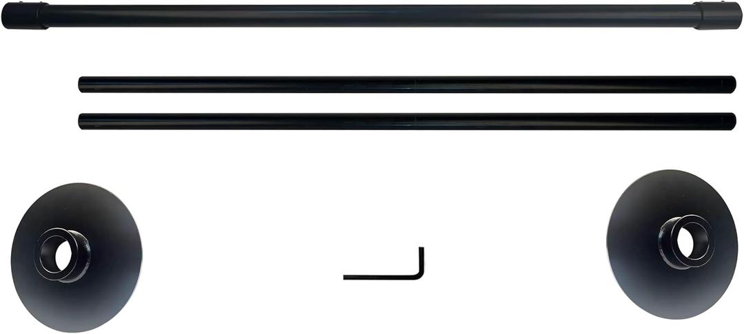 Rear Anti-sail Tarp Retention Bow Set from 77" to 110" (NO TARP)