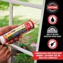 Red Devil 0770 Lifetime Ultra 230 Premium Elastomeric Acrylic Latex Sealant, 10.1 oz, White