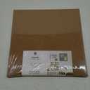 U Brands Cork Canvas Bulletin Board, 14" x 14" Inches, Frameless (463U00-04)