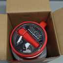 HydroJug Traveler - 32 oz Water Bottle with Handle & Flip Straw - Fits in Cup Holder, Leak Resistant Tumbler-Reusable Insulated Stainless Steel & Rubber Base - Gifts for Women & Men, Black