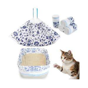 Unicorn Catcher 30 Pack Cat Litter Bags 36" x 19" Large Litter Box Liners Tear-Resistant with Drawstring for Easy Access Cat Litter Liners for Litter Boxes Under 36in Total Size
400+ bought in past month