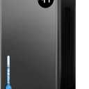 Dehumidifiers for Home (1000 Sq.Ft), 120 Oz Dehumidifier with Humidity Display, Drain Hose Dehumidifiers, Timer Setting, Auto Shut Off, Silent Mode Dehumidifier for Basement, Bedroom, Black