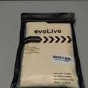 EVOLIVE Ultra Soft Microfiber Body Pillow Cover/Pillowcases 21"x54" with Hidden Zipper Closure (Ivory, 21"x54" Body Pillow Cover)