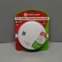 First Alert SM210L, 10-Year Sealed Battery Smoke Alarm with Safety Path Light, 1-Pack