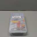 WIBIMEN Ice Cube Tray with Lid and Bin - Round Ice Trays for Freezer with Lid - Ice Cube Trays for Freezer with Ice Container (0.8"-2PACK Blue)