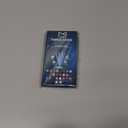 M LASH Tweezers for Eyelash Extensions (Set of 4) - Professional Lash Extension Tweezers - Fiber Tip, Japanese Steel, Diamond Grip Eyelash Extension Tweezer set (Teal)