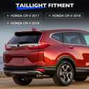 Tail Light Assembly Compatible with Honda CRV 2017 2018 2019 - LED Brake Tail Light Replace for HO2805113|33500-TLA-A01 - Passenger Right Outer Rear Side