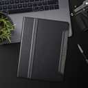 Antbox for iPad Pro 13 Inch Case M5 2025/M4 2024, Built-in Pencil Holder, Supports Pencil Pro/(USB-C), Auto Sleep/Wake, PU Leather (Black)