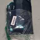 LiBa Bathroom Shower Curtain Premium PEVA Non-Toxic, Green Clear Waterproof Plastic Shower Curtain Liner with Rust Proof Grommets 8G Bathroom Accessories 72x72