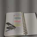 RETTACY Lined Journal Notebook, 140 Numbered Pages, A5 Medium Size (5.7'' x 8.3''), for Men & Women, Journaling, Writing, Work & Office, Spiral-bound, Hardcover, 100 GSM Thick Paper (Light Green)