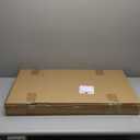 RV Murts Trailer Window 30"x15", Tempered Glass with Screen & Trim Kit, 1-1/2" Wall Fit for Teardrop Camper, Cargo, Travel Motorhome, Horizontal Slide.(Aluminum, Shatterproof, Cold Insulation)