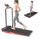 Walking Pad with Handle Bar and Incline, 3 in 1 Under Desk Treadmill with Hiking Mode, 2.5HP Low Noise Walking Treadmill Pad with Remote Control,Portable Treadmills for Home Office, Led Display