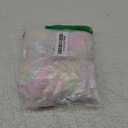 NICEEC 2 Skeins Faux Fur Yarn Super Soft, Chunky & Fluffy, Eyelash Yarn for Crochet & Knitting (Total Length 70yds,3.53oz) - Unicorn