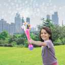 ArtCreativity Unicorn Bubble Wand, Light Up Unicorn Bubbles for Kids Ages 1-3, Bubble Blower for Toddlers with LED & Sound, Bubble Machine Great Gift Idea, Party Favor, Include Solution & Batteries