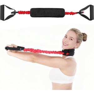 Neck Stretcher Exerciser Band- Cervical Neck Traction Device for Neck Pain Relief, Neck Stretching Cervical Traction Device with Wider and Thicker Padding - Durable and Comfortable