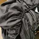 LOVQUE 100% Washed Cotton Duvet Cover Queen Size, Grey Fade-Resistant Natural Bedding Set (No Comforter), 90x90 Inches, Grey