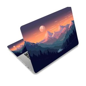 ArtSo Laptop Skin Sticker Decal,16.5 17 17.3inch Laptop Netbook PC Notebook Universal Vinyl Reusable Skin Sticker Cover Personalized Art Case Protector, Sunset Peak