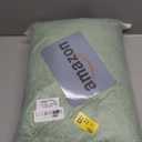 MIULEE Microfiber Bathroom Rugs and Mats Sets 2 Pieces Extra Thick Non Slip Bath Mat and U-Shaped Contour Toilet Rug for Bath Room Floor Restroom, 20"x30"+20"x20", Sage Green