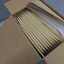 6x10 100% Biodegradable Bubble Mailers,25 Count Kraft Brown #0 Compostable Padded Packaging Wrap Envelopes Pouches Eco Friendly Self Seal Bags