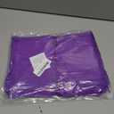 HRX Package 100pcs Organza Bags Purple, 5x7 inch Mesh Drawstring Gift Bags Jewelry Pouches for Christmas Candy Party Favor