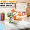 3D Maze Cube Puzzle Ball, Labyrinth Brain Teaser for Adults & Kids, Gravity Maze Rolling Ball Puzzle, Teen Boy Gifts for Birthday and Holidays, Spatial Awareness Educational Toy