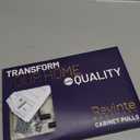 Ravinte 5 Pack 6 inch Cabinet Pulls Matte Black Stainless Steel Kitchen Cupboard Handles Cabinet Handles 3.75” Hole Center